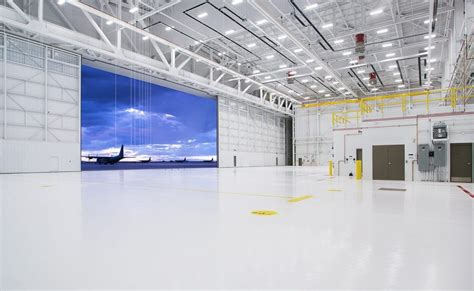 Aircraft Maintenance Hangars: Floor Markings for Function & Safety ...