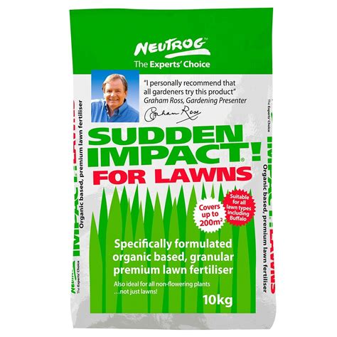 Sudden Impact Organic Lawn Fertiliser 10Kg Neutrog Lawns Plants Green – TradePro Hardware