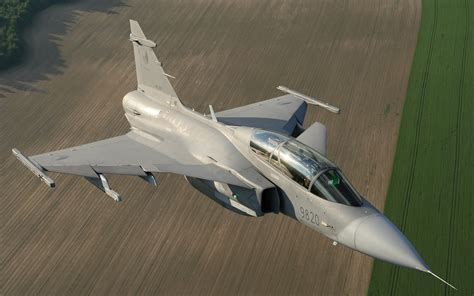 Military Saab JAS 39 Gripen HD Wallpaper