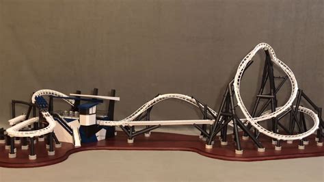 Someone Built A Functional, Scale Model Of Roller Coaster Using 3D Printed Parts