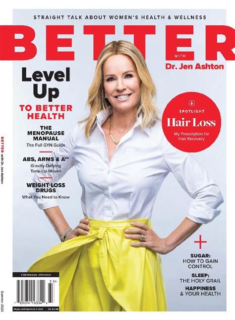 BETTER with Dr. Jen Ashton - Level Up To Better Health Magazine (Digital) - DiscountMags.com