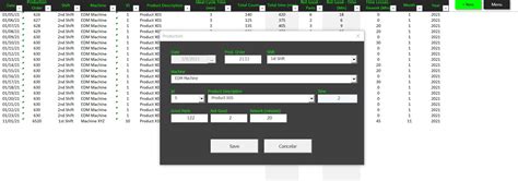 Excel OEE Spreadsheet Template - Exsheets