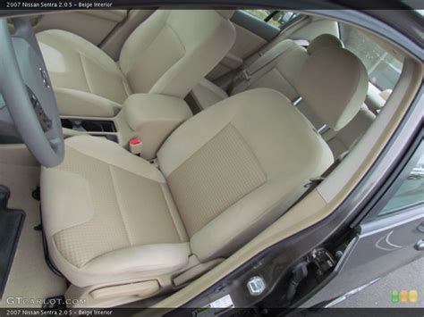 Beige 2007 Nissan Sentra Interiors | GTCarLot.com