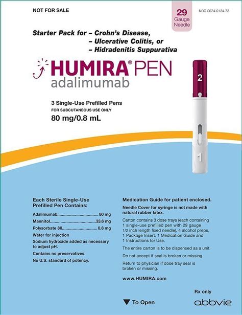 Humira - FDA prescribing information, side effects and uses