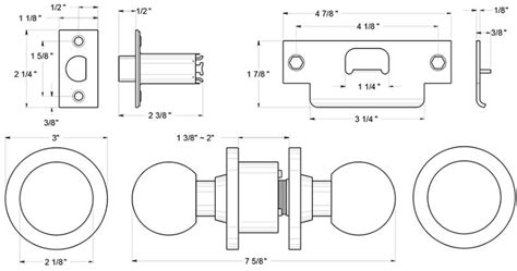 Door knob dimensions – Door Knobs