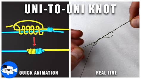 Double Uni (Uni-to-Uni Knot) | Animation & Actual Line - YouTube