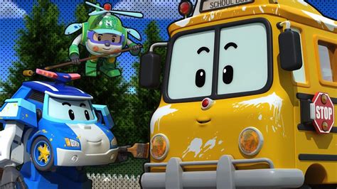 It's Not a Ghost│Robocar POLI BEST Episodes│School Bus│Cartoons for Kids│Robocar POLI TV - YouTube