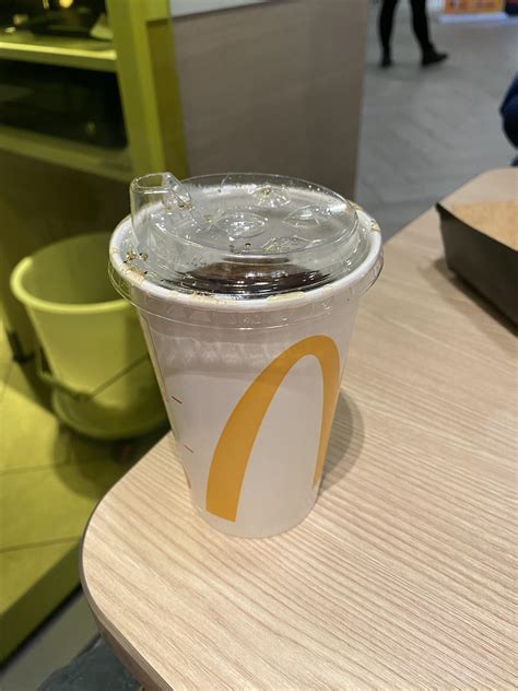 Mcdonalds in my country used this lid to replace straws. : r ...