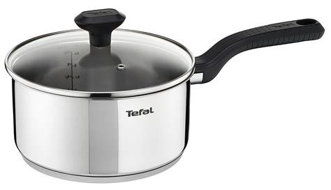 Tefal 5 Piece, Comfort Max, Stainless Steel, Pots and Pans, Induction ...