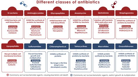 Antibiotics Classification According To Spectrum