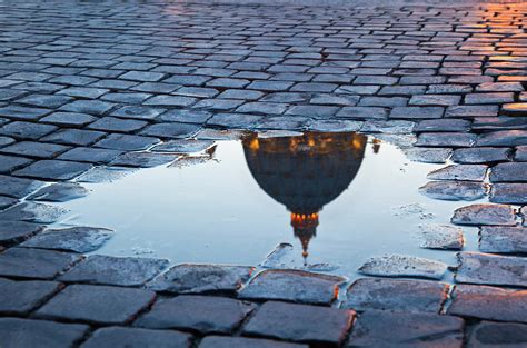 Puddle On Saint Peters Square by Spooh