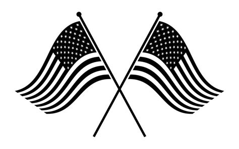 American Flags 551356 Vector Art at Vecteezy