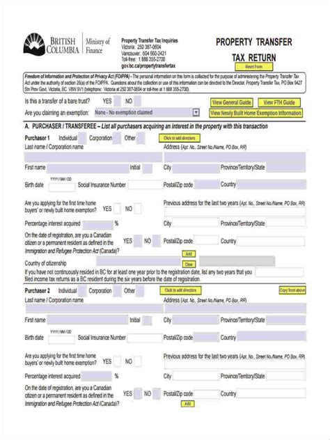 FREE 6+ Land Transfer Form Samples in PDF | MS Word