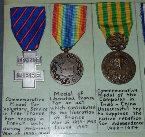 Lot of French Military Medals.