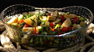 Green Salad With Tahina Sauce Recipe by Tasty