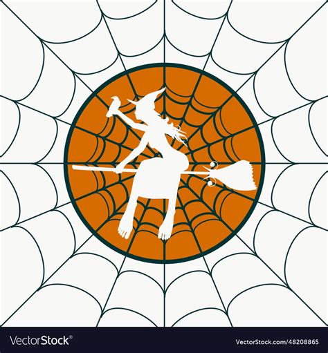 Spider web for halloween design Royalty Free Vector Image