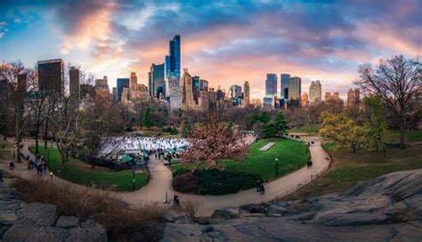 New York Central Park Sunset | Back on the ground in New Yor… | Flickr