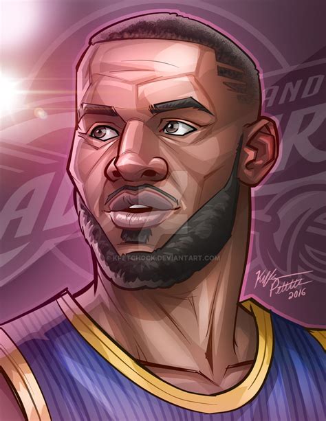 Lebron James Cartoon Drawing at GetDrawings | Free download