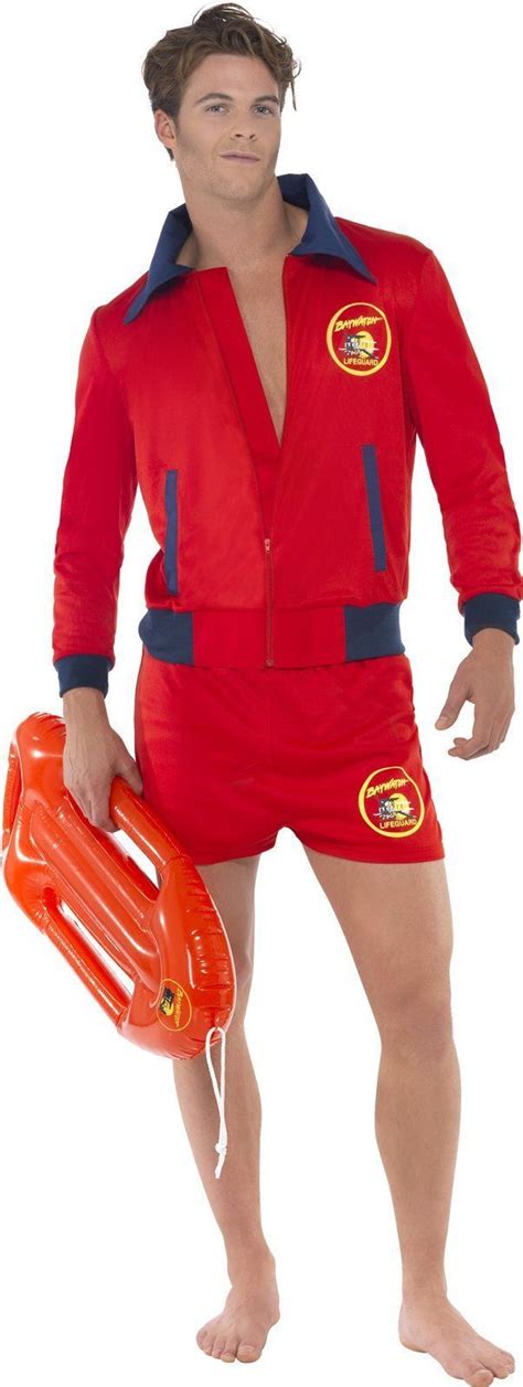 Baywatch Lifeguard Costume Men's | Lifeguard costume, Baywatch costume, Lifeguard fancy dress