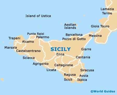 Sicily Maps and Orientation: Sicily, Sicilia, Italy