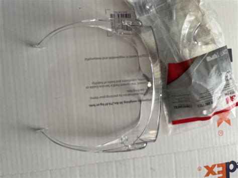 (10) 3M Clear Safety Glasses Goggles Eyewear Over-the-Glass eye ...