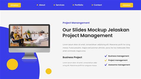 Jelaskan - Project Management Google Slides Template by buabehdesign