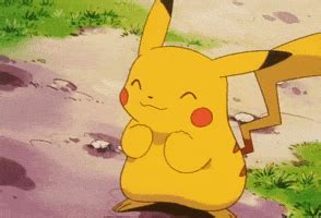 Pikachu Jumping With Joy GIF | GIFDB.com