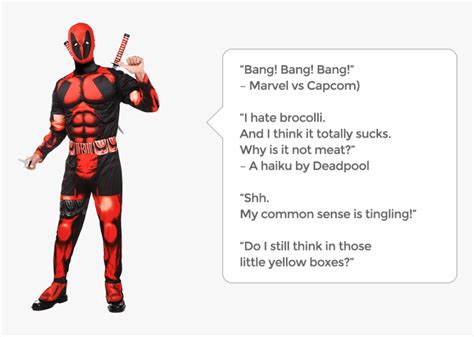 Funny Deadpool Quotes Movie , Png Download, Transparent Png - kindpng