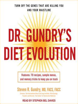 Dr. Gundry's Diet Evolution by Steven R. Gundry, MD · OverDrive: Free ...