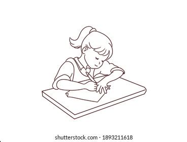 41,474 Girl Studying Black White Images, Stock Photos & Vectors | Shutterstock