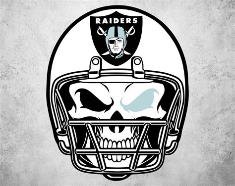 Oakland Raiders helmet Svg, Raiders Svg, NFL svg, Football Svg Files, T ...