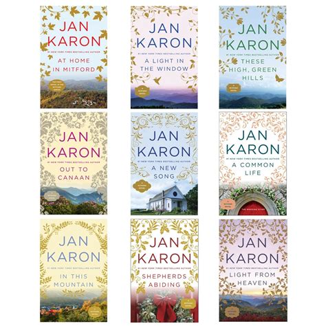 Jan Karon The Mitford Years Complete Series Set Books 1-9 Paperback - BRAND NEW | eBay