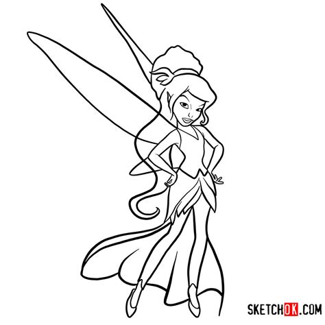 Learn How to Draw Vidia from Disney's Tinker Bell Series