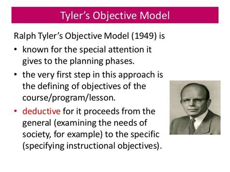 Topic 2a Models of Curriculum Design