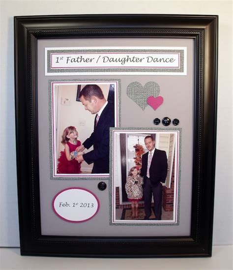 Father Daughter Dance Picture Frame Deluxe by memoreasykeepsakes