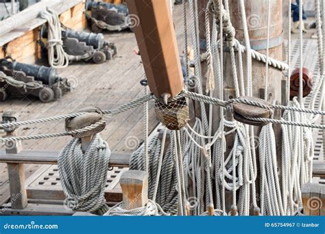 Sail Ship Shrouds and Ropes Stock Image - Image of sailboat, spanish: 65754967