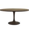 Drive 60" Oval Wood Top Dining Table - Modern In Designs