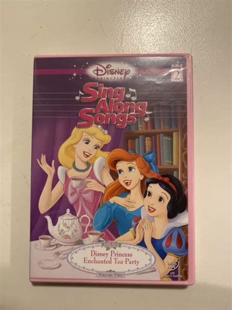 DISNEY PRINCESS SING Along Songs, Vol. 2 - Enchanted Tea Party Good $6.77 - PicClick CA