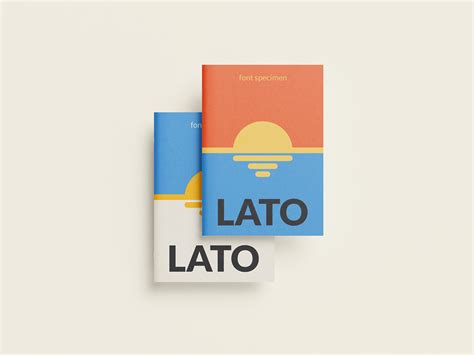 Lato - Font Specimen on Behance