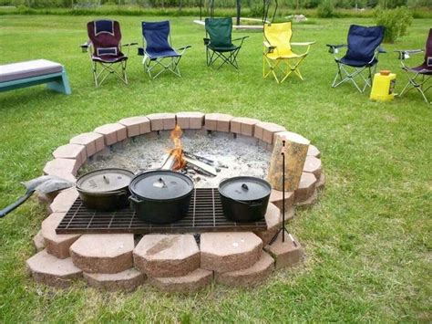 Top 40 DIY Fire Pit Ideas - Stacked, Inground and Above Ground Designs ...