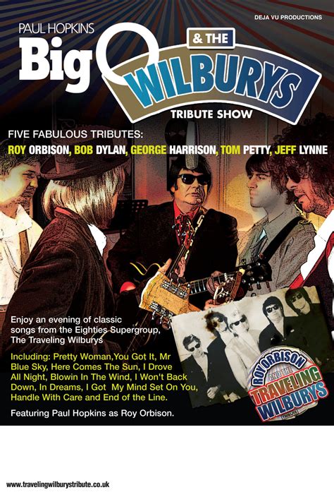 Roy Orbison & The Traveling Wilburys Experience — Cornwall 365 What's On