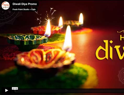 Diwali at Home – Clay Diya | Fresh Paint Studio