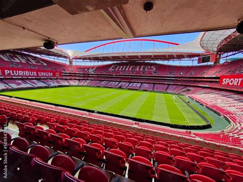 Lisbon, Portugal - August, 9, 2021 - Sport Lisboa e Benfica football ...