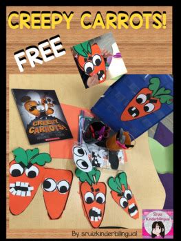 CREEPY CARROTS craft FreeTemplate by sruizkinderbilingual | TPT