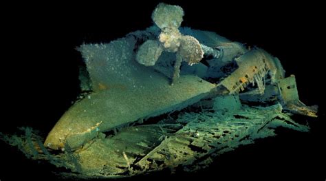 Image of the stern of the wreck of HMS Hampshire. A Devonshire class ...