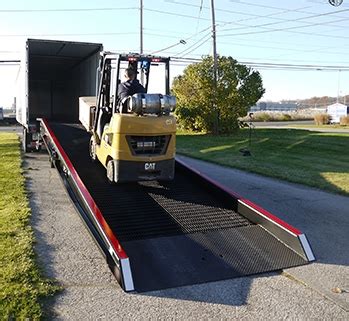 Mobile Yard Ramps | The Yard Ramp Site | Mobile Ramp | Portable Loading ...