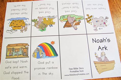 Noah's Ark Printable Mini Book