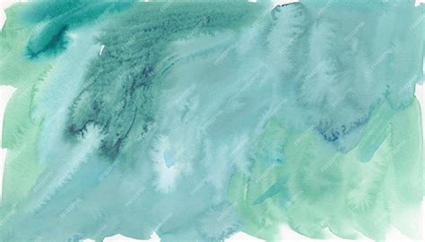 Premium AI Image | Pale gray blue green abstract watercolor drawing Sage green color Art ...