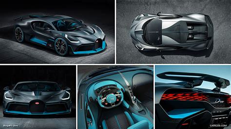 √ Bugatti Divo Dashboard - Information Car in the world