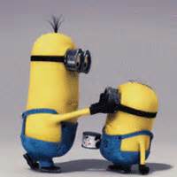 Despicable me minions banana GIF - Find on GIFER